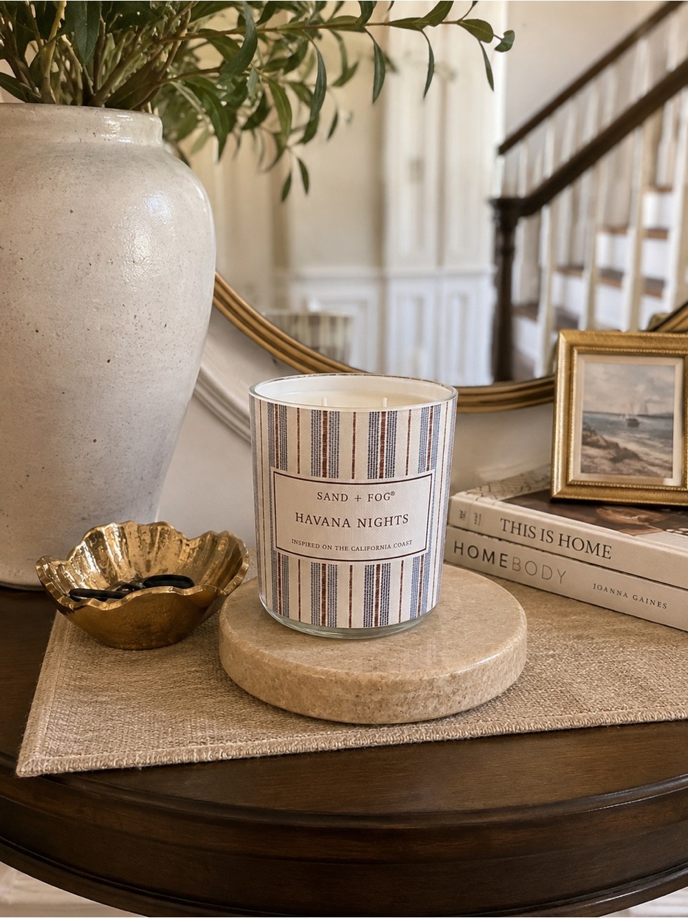 Sand + Fog Havana Nights Scented Candle Warm Woody Vanilla
